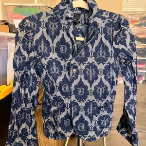 Y2K Vintags Diesel Denim D logo Blazer